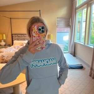 MADHAPPY Light Blue Hoodie